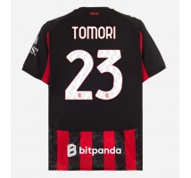 AC Milan Fikayo Tomori #23 Koszulka Podstawowa 2025-26 Krótki Rękaw